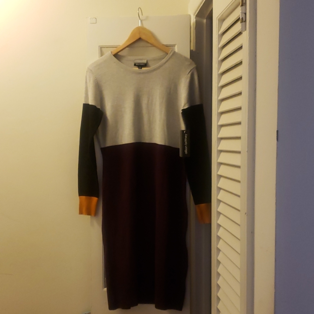 Cute colorblock dress by Allison Brittney